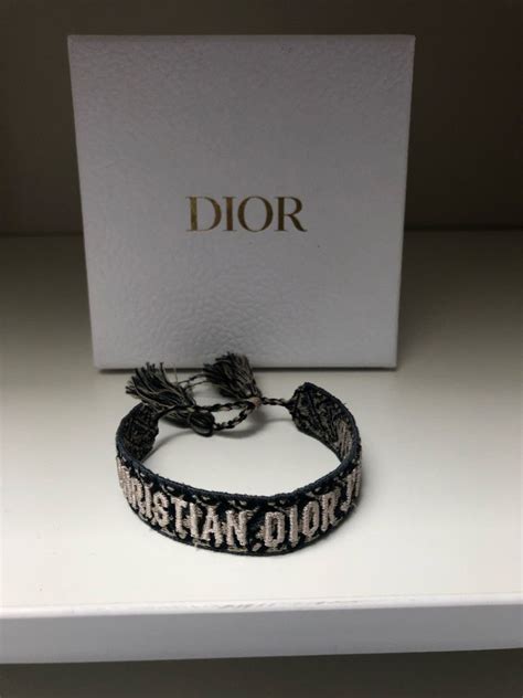 dior beacelet|christian dior studded friendship bracelet.